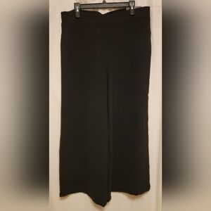 Wide Leg Black Pants XL NWT